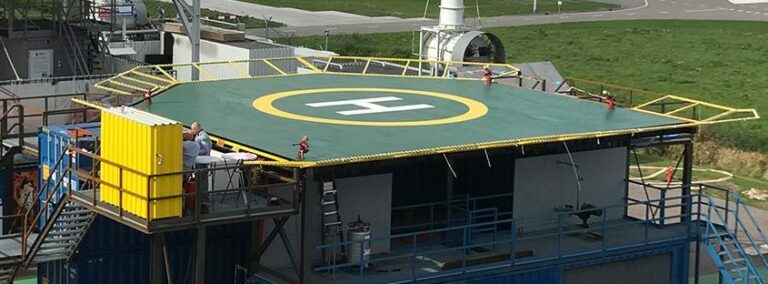 FMTC New training object: Helicopter platform